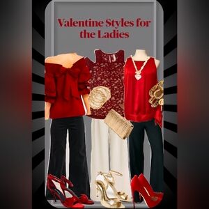 Chic Valentine Styles for the Ladies!Various styles, colors & sizes